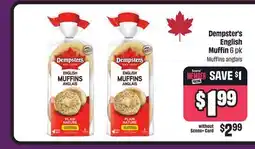 Chalo FreshCo Dempster's English Muffin 6 pk offer