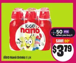 Chalo FreshCo iÖGO Nanö Drinks 6 pk offer