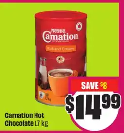 Chalo FreshCo Carnation Hot Chocolate 1.7 kg offer