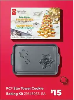 Real Canadian Superstore PC STAR TOWER COOKIE BAKING KIT offer
