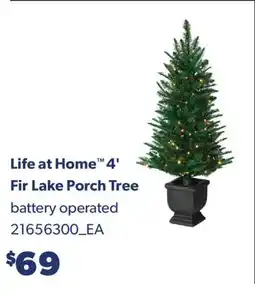 Real Canadian Superstore LIFE AT HOME 4' FIR LAKE PORCH TREE offer