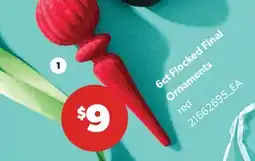 Real Canadian Superstore 6CT FLOCKED FINAL ORNAMENT offer