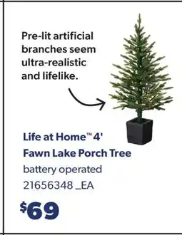 Real Canadian Superstore LIFE AT HOME 4' FAWN LAKE PORCH TREE offer