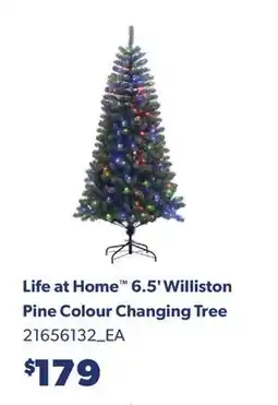 Real Canadian Superstore LIFE AT HOME 6.5' WILLISTON PINE COLOUR CHANGING TREE offer