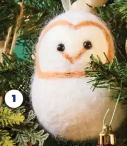 Real Canadian Superstore FELT OWL ORNAMENT offer