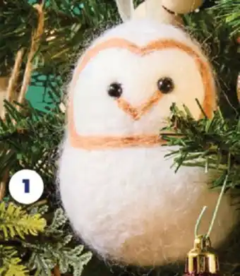 Real Canadian Superstore FELT OWL ORNAMENT offer