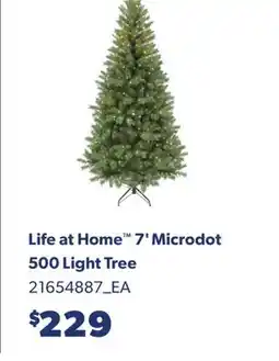 Real Canadian Superstore LIFE AT HOME 7' MICRODOT 500 LIGHT TREE offer