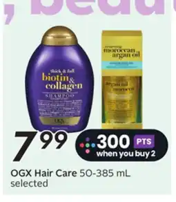 Sobeys OGX Hair Care offer