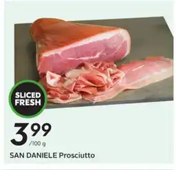 Sobeys SAN DANIELE Prosciutto offer