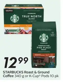 Sobeys STARBUCKS Roast & Ground Coffee offer
