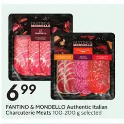 Sobeys FANTINO & MONDELLO Authentic Italian Charcuterie Meats offer