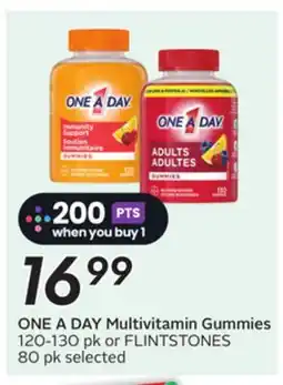 Sobeys ONE A DAY Multivitamin Gummies offer