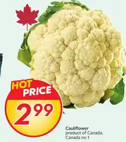 Sobeys Cauliflower offer