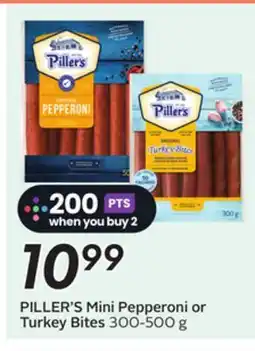 Sobeys PILLER'S Mini Pepperoni or Turkey Bites offer