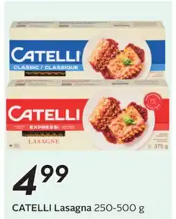 Sobeys CATELLI Lasagna offer