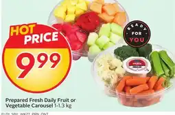 Sobeys Prepared Fresh Daily Fruit or Vegetable Carousel offer