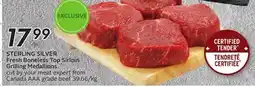 Sobeys STERLING SILVER Fresh Boneless Top Sirloin Grilling Medallions offer