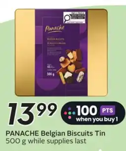 Sobeys PANACHE Belgian Biscuits Tin offer