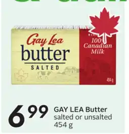 Sobeys GAY LEA Butter offer
