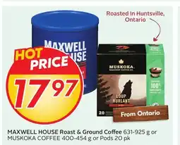 Sobeys MAXWELL HOUSE Roast & Ground Coffee offer