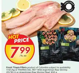 Sobeys Fresh Tilapia Fillets offer