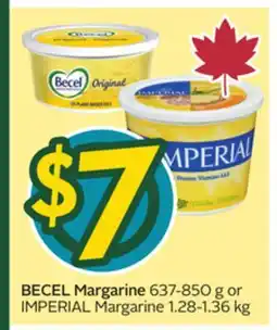 Sobeys BECEL Margarine offer