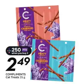 Sobeys MEOW MIX Original COMPLIMENTS Cat Treats offer