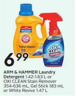 Sobeys ARM & HAMMER Laundry Detergent offer