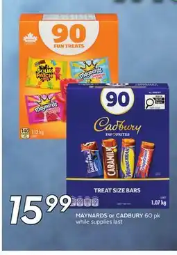 Sobeys MAYNARDS or CADBURY offer