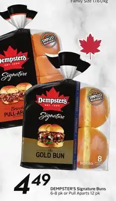 Sobeys DEMPSTER'S Signature Buns offer