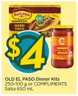 Sobeys OLD EL PASO Dinner Kits offer