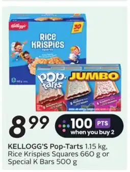 Sobeys KELLOGG'S Pop-Tarts offer