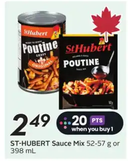 Sobeys ST-HUBERT Sauce Mix offer