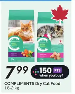 Sobeys COMPLIMENTS Dry Cat Food offer