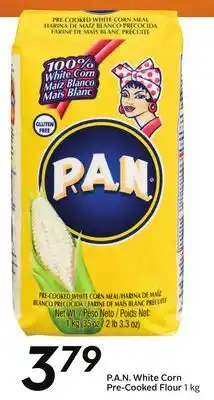Sobeys P. A. N. White Corn Pre-Cooked Flour offer