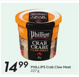 Sobeys PHILLIPS Crab Claw Meat offer