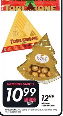 Sobeys TOBLERONE offer