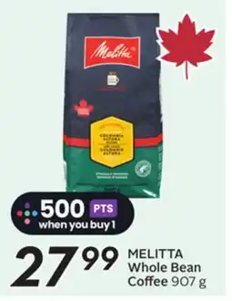 Sobeys MELITTA Whole Bean Coffee offer