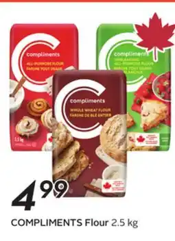 Sobeys COMPLIMENTS Flour offer