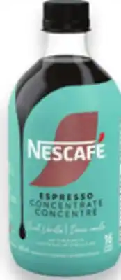 Walmart Nescafé espresso concentrate offer