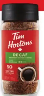 Walmart Tim Hortons instant coffee offer