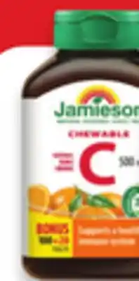 Walmart Jamieson vitamin C 120s offer