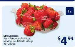 Walmart Strawberries offer