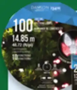 Walmart Danson 200-count LED C6 or 100-count LED C7 string lights offer