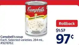 Walmart Campbell's soup offer