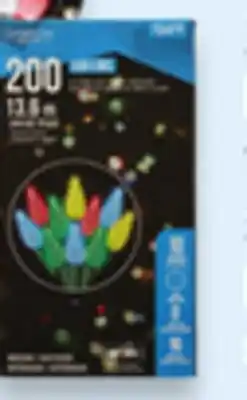 Walmart Danson 7@d 200-count LED C6 or 100-count LED C7 string lights offer