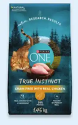 Walmart Purina ONE dry cat food offer