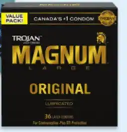 Walmart Trojan Magnum 36s condoms offer