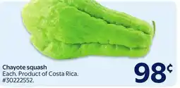 Walmart Chayote Squash offer