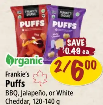 Farm Boy Frankie's Puffs offer